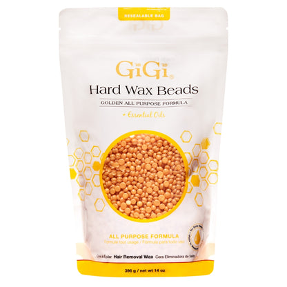 GiGi Hard Wax Beads Golden All Purpose Formula 67985